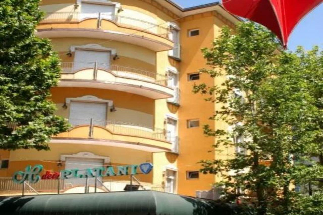 Hotel Dei Platani Rimini Exterior foto